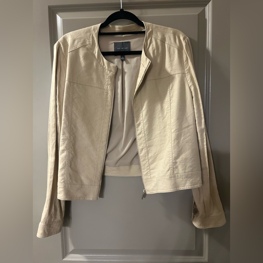 The Limited Cream Blazer Jacket